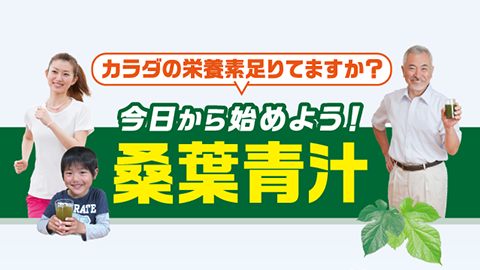 【紙什器】「桑葉青汁」店頭ディスプレイ什器製作_ファイテン株式会社様