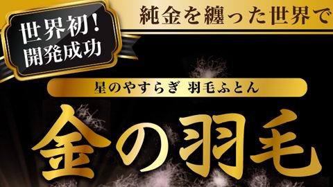 【紙什器】金の羽毛ディスプレイのデザイン制作_ファイテン株式会社様