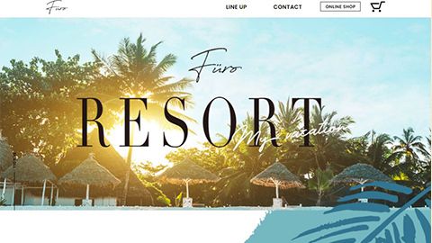 【ブランドサイト】商品ブランドサイト制作 「Furo Resort」_サンパルコ株式会社様