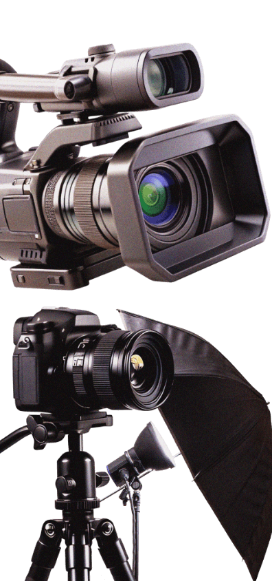 高品質な撮影機材